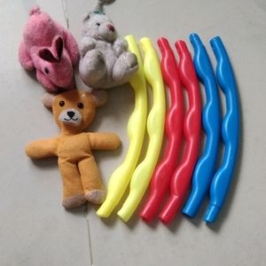 Hoola Hoop With Soft Toys