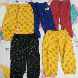 5 Pack Pure Cotton Girl Kids Cafri