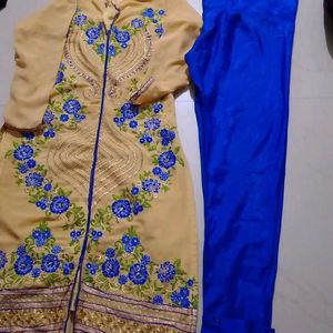 New Dress Chudidar Salawr Set With Astr