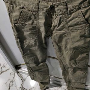 Cotton Double Layer Cargo Pant