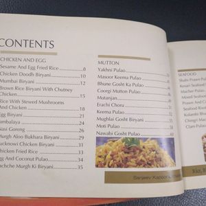 Recipe Book - Sanjeev Kapoor's Khazana