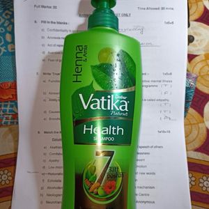 Vatika Shampoo New Whit Tag