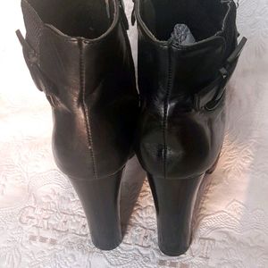 Block Heel Boots (Euro 37)