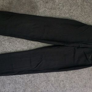 urbainc straight fit black pants