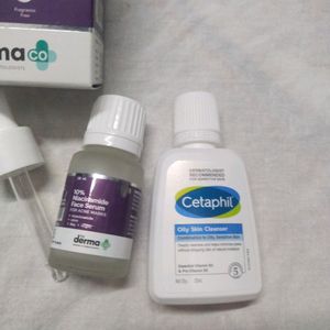 Cetaphil Cleanser + Niacinamide Serum