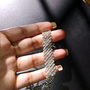 Silver Sparkling Chokar/Necklace