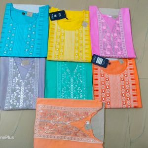 Combo Pack Of 7 Kurtis