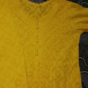 Yellow Beautiful Kurta✨