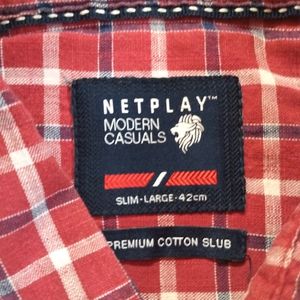 Large Men's Shirt NETPLAY