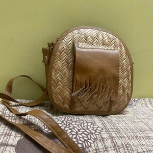 Rattan Sling Bag Women’s