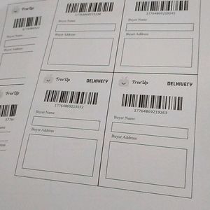 Shipping Label And Packaging Materials