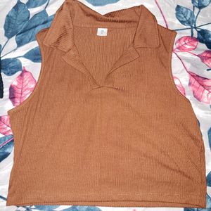 SSS WOMEN TOP (BROWN)