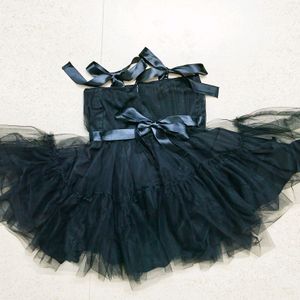 Black Frock For Baby Girl