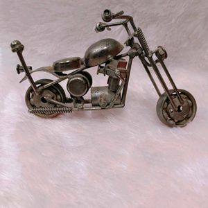 Metal Handicraft Bullet Bike Miniature