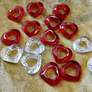 Half Kg Heart Shape Beads