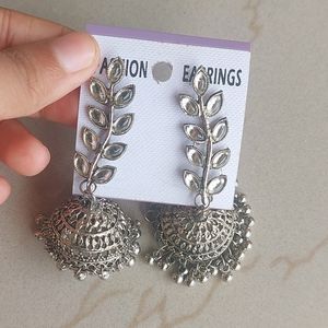 Silver Drop Earrings