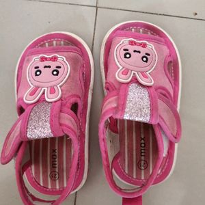 4pairs Of Baby Girl Shoes