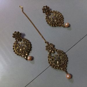 Earrings And Mangtika 💐