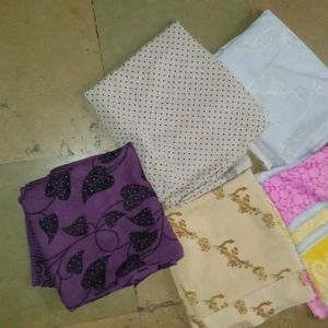 Freebie 🎉✨5 Sarees ✨🎉