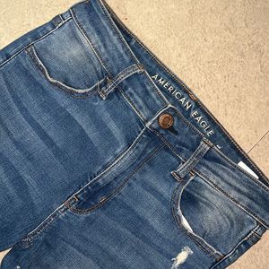 Y2k Cut Out Jeans