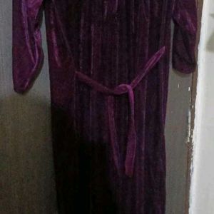 Velvet Night Gown Absolutely New