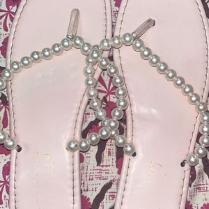 Baby Pink Pearl Sandal