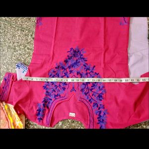 Pink Short Kurti