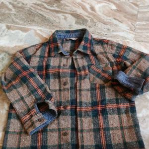 Checked Woolen Shirt Unisex