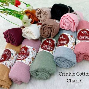 Crinkle Cotton Hijab