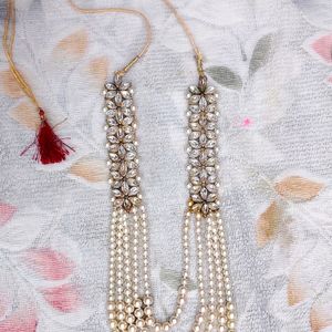 Totally New Beautiful Long Pearl Necklace