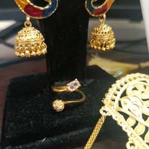 Combo Of Gold Plated Jewellery