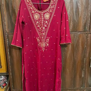 RANGRITI foil Printed Kurta ❤️👌