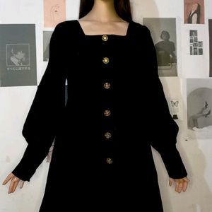 Black Velvet Dress