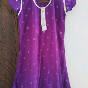 M Size Netted Kurtha Rarely Used