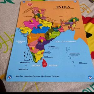 Learning Map Puzzle For Kids