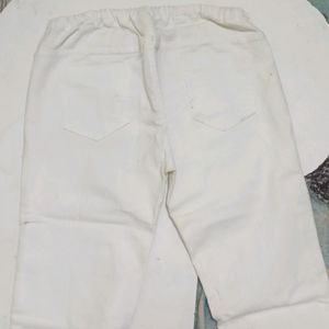 White Pand | Cotton Pant