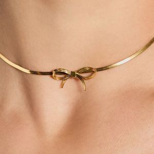 Antitarnish Snake Bow Chain