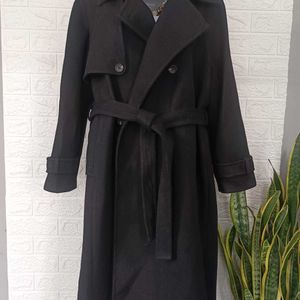 Imported Black Overcoat