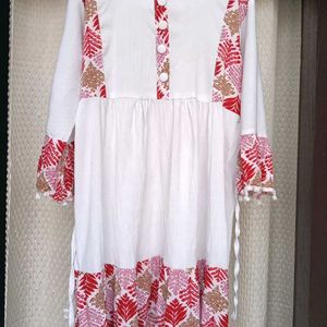 White Kurti