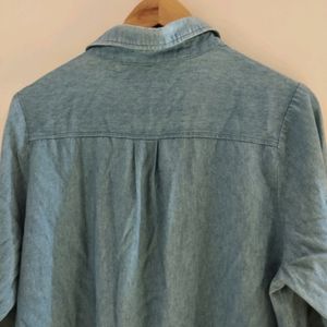 Over Size Denim Shirt