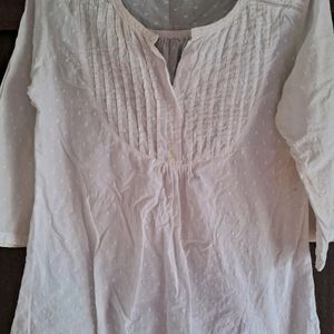 White Tunic Top