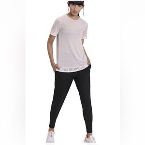 PUMAWomen Self Design Round Neck PinkT-Shirt