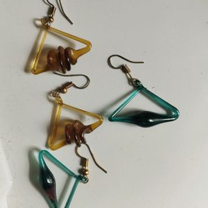 Glass Type Earrings