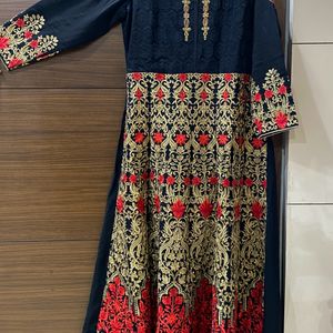 Black Ethnic Gown For Girls/ladies