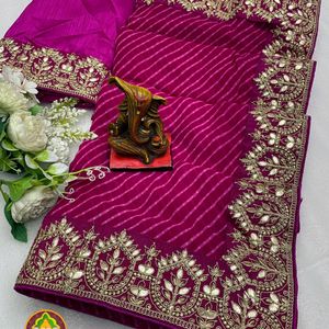 Georgette Fabric Saree