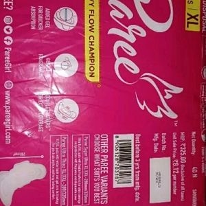 Paree Soft And Rash Free Xl Sanitary Pads 40