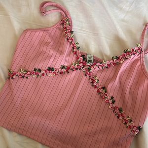 Floral Newmw Pink Top