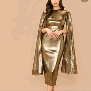 Shein Metallic Dress