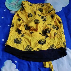 Yellow Top For Women