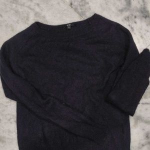 Blue Formal Sweater For Women